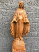 Maria - Steinstatue - 70 cm - Oxid - detailreich
